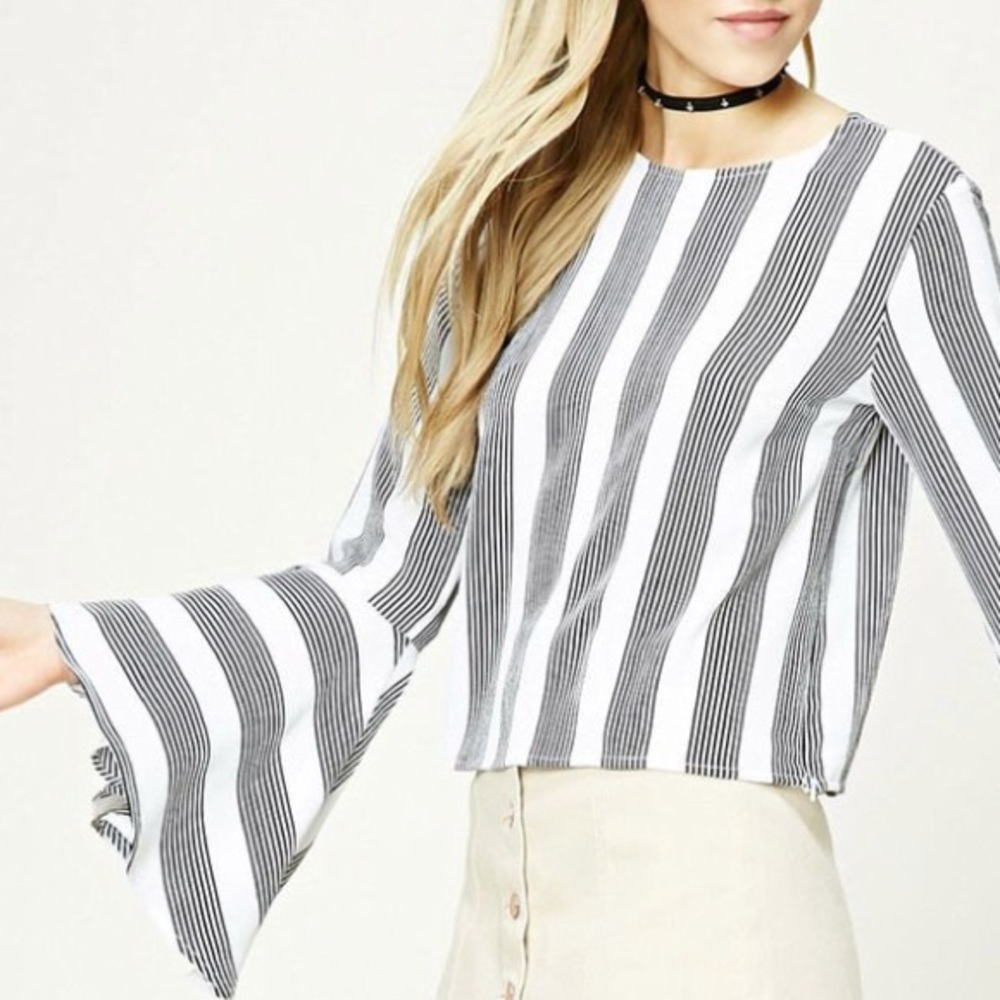Bell Sleeve Top